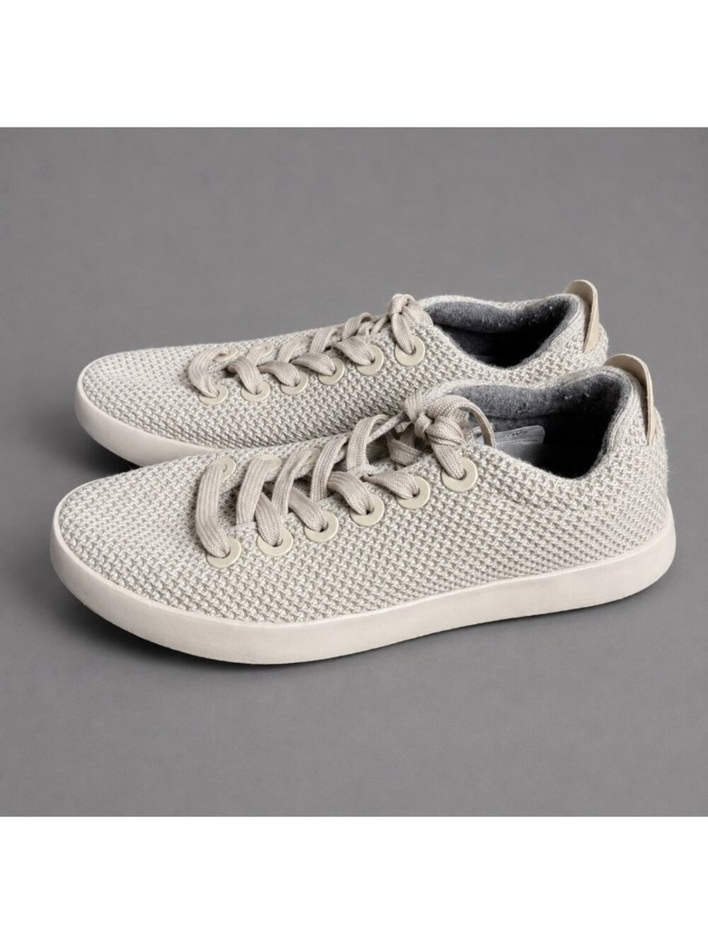 ALLBIRDS Womens Size 7 US Tree Piper Lace-Up Sneakers Light Taupe/Beige